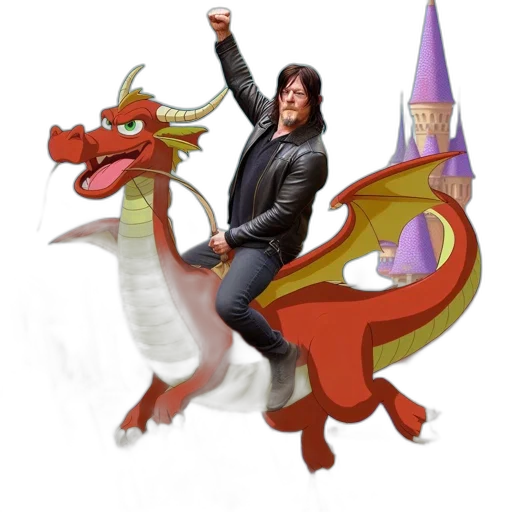 dragon, concept art, fantasy art, pixel art transparent PNG cut-out
