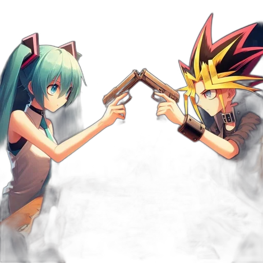 weapon, sword, staff, anime transparent PNG cut-out