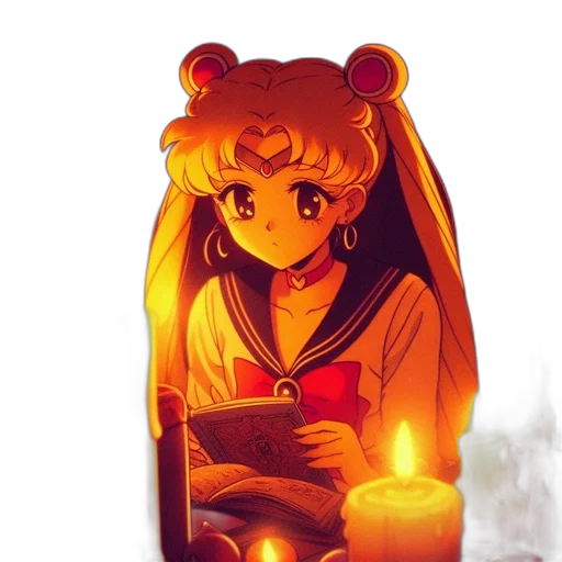 staff, weapon, crown, anime transparent PNG cut-out