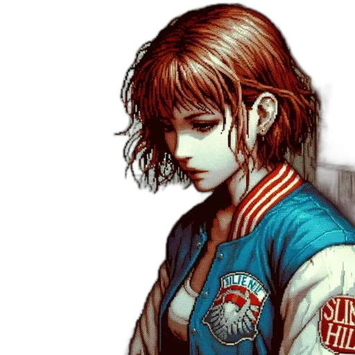 jacket, face, comic book art, concept art transparent PNG cut-out