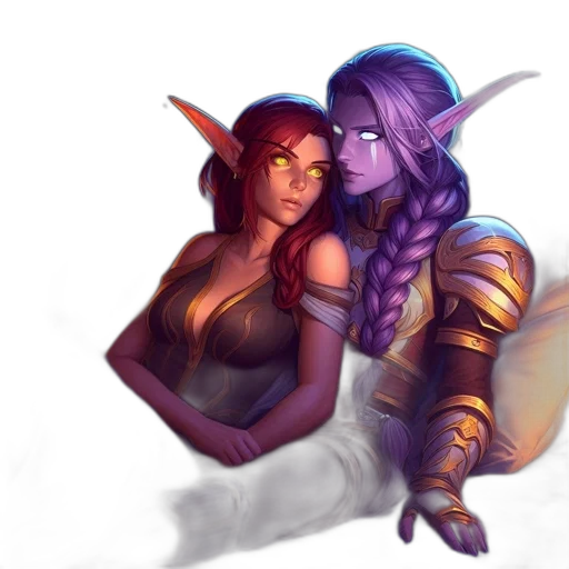 fantasy art, concept art, pixel art, watercolor transparent PNG cut-out