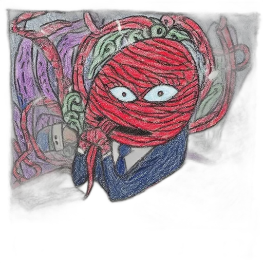 mask, creature, face, hat transparent PNG cut-out