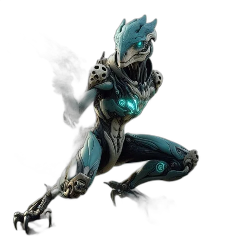 dragon, robot, mask, weapon transparent PNG cut-out