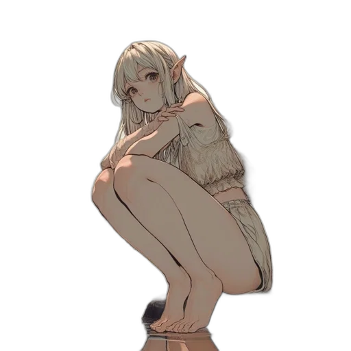 creature, dress, weapon, animal transparent PNG cut-out