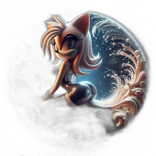 dragon, creature, staff, animal transparent PNG cut-out