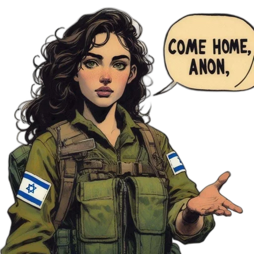 comic book art, cartoon, concept art, woman transparent PNG cut-out
