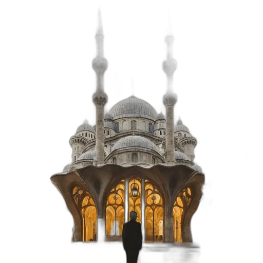 building, crown, umbrella, staff transparent PNG cut-out