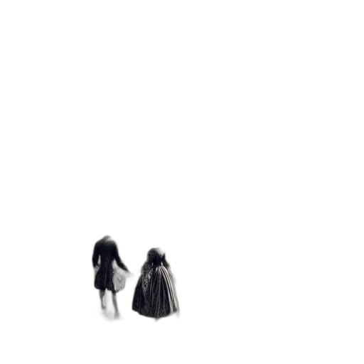 dress, hair, umbrella, robot transparent PNG cut-out