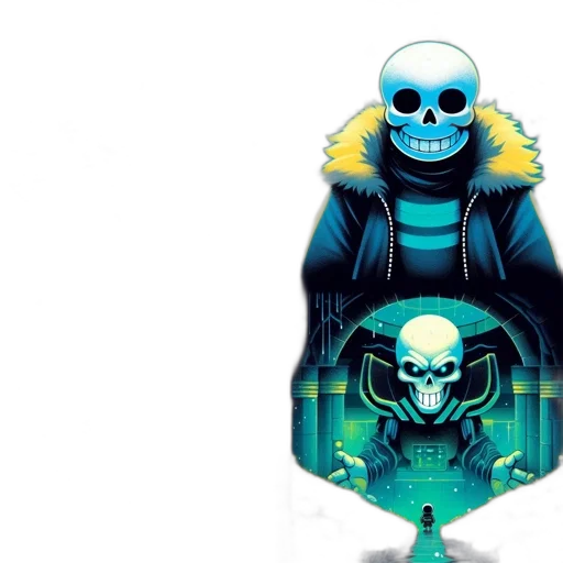 jacket, robot, concept art, pixel art transparent PNG cut-out