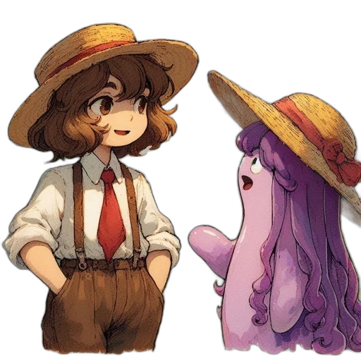 hat, creature, animal, concept art transparent PNG cut-out