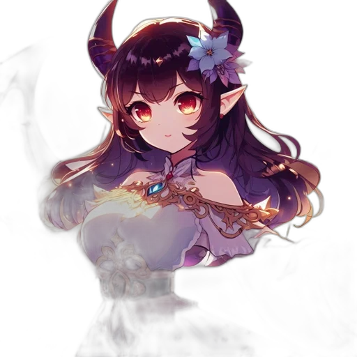 dragon, staff, crown, dress transparent PNG cut-out