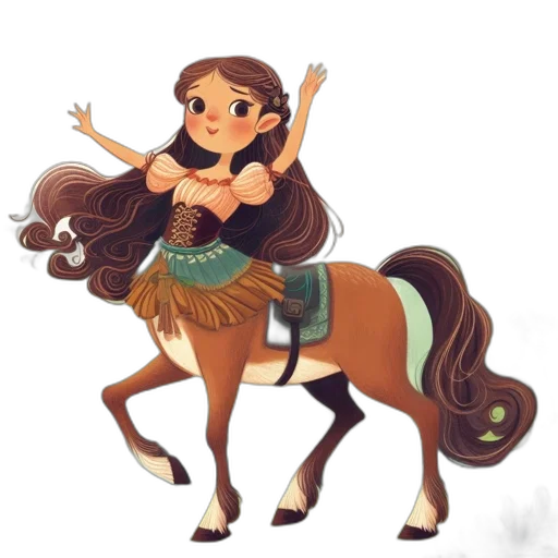 fantasy art, concept art, cartoon, watercolor transparent PNG cut-out