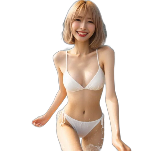 dress, creature, photorealistic, 3d render transparent PNG cut-out