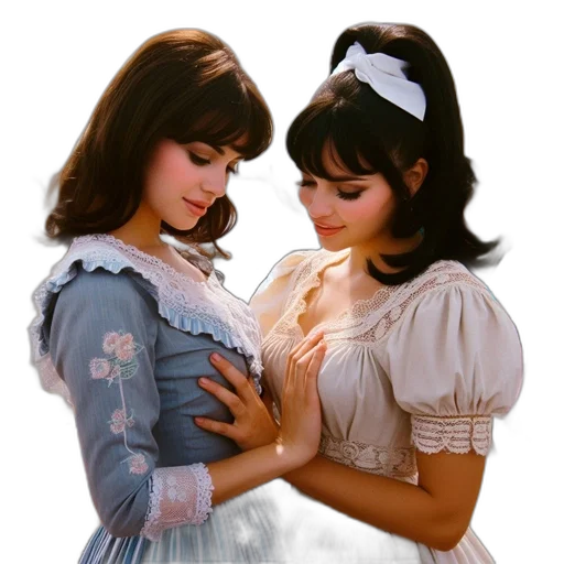 dress, jewelry, oil painting, photorealistic transparent PNG cut-out
