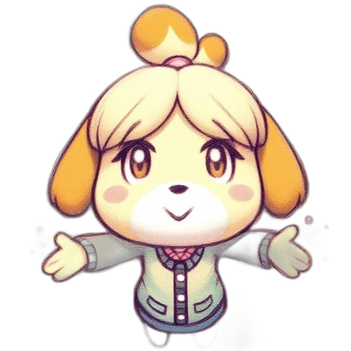 staff, animal, crown, creature transparent PNG cut-out