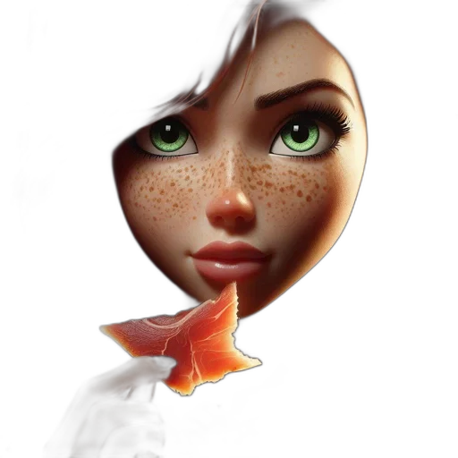 face, creature, robot, staff transparent PNG cut-out