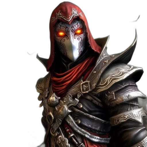 mask, face, concept art, fantasy art transparent PNG cut-out