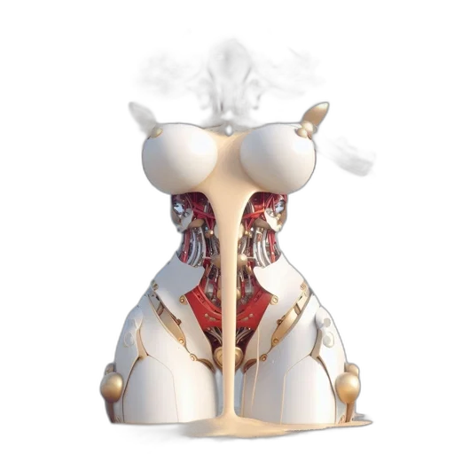 crown, dress, mask, robot transparent PNG cut-out