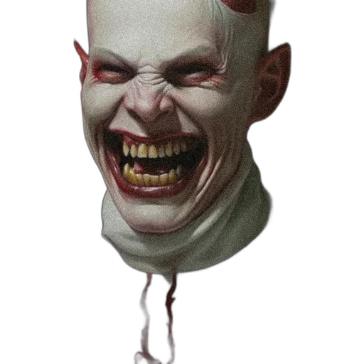 mask, face, creature, staff transparent PNG cut-out