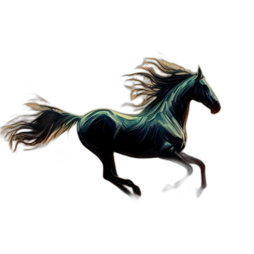 animal, dragon, creature, hair transparent PNG cut-out