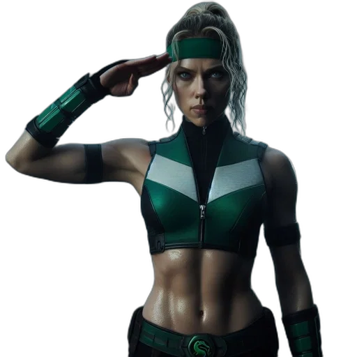 concept art, comic book art, 3d render, cyberpunk transparent PNG cut-out