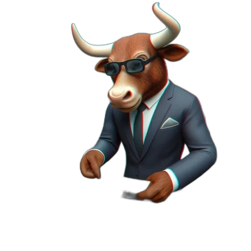 animal, staff, 3d render, concept art transparent PNG cut-out