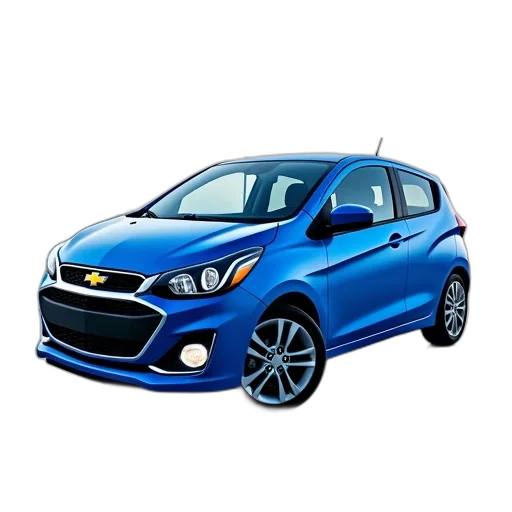car, photorealistic, 3d render, blue transparent PNG cut-out