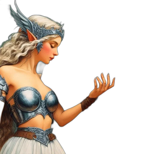 fantasy art, concept art, pixel art, comic book art transparent PNG cut-out