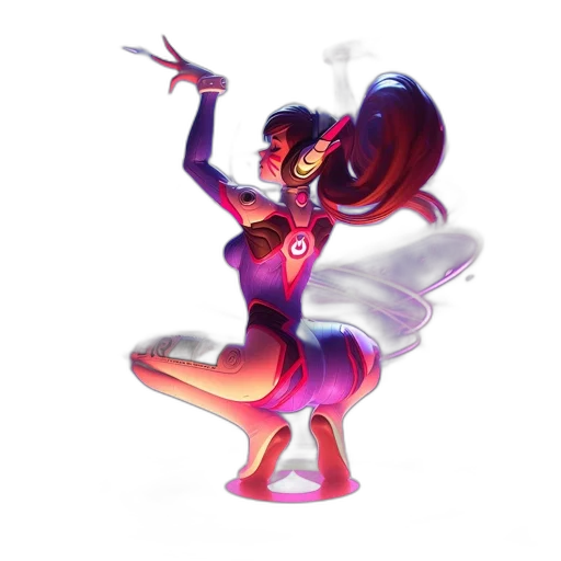 staff, robot, concept art, 3d render transparent PNG cut-out