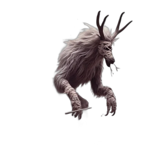 creature, animal, dragon, hair transparent PNG cut-out