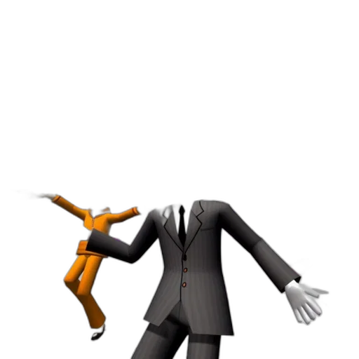 staff, jacket, robot, mask transparent PNG cut-out