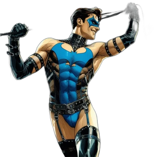 comic book art, concept art, 3d render, cartoon transparent PNG cut-out