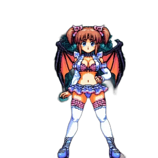 pixel art, anime, concept art, fantasy art transparent PNG cut-out