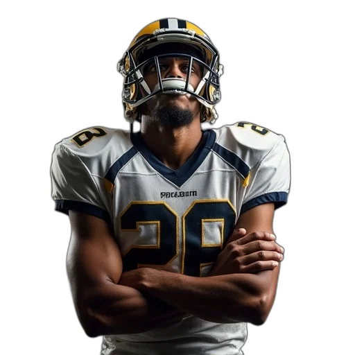 person, football, coach, poses transparent PNG cut-out