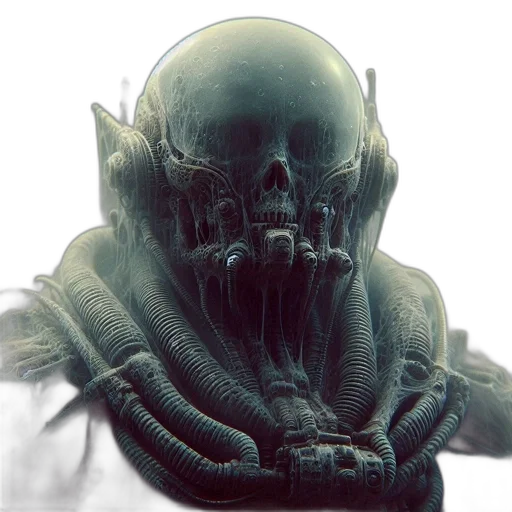 mask, creature, face, robot transparent PNG cut-out