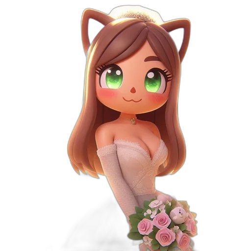 dress, 3d render, concept art, fantasy art transparent PNG cut-out