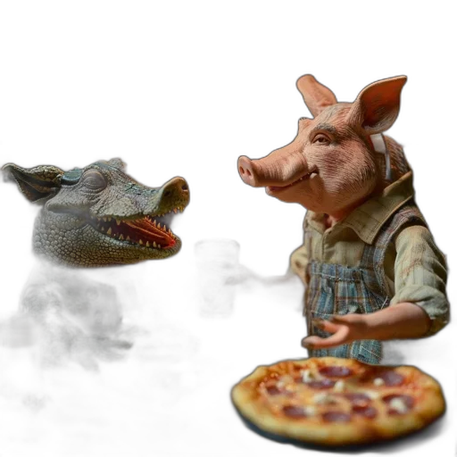 food, dragon, creature, animal transparent PNG cut-out