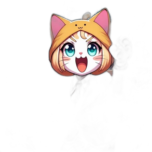 staff, creature, animal, anime transparent PNG cut-out