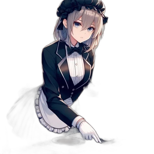 dress, staff, crown, robot transparent PNG cut-out