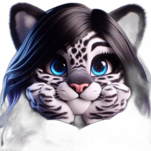 animal, fantasy art, photorealistic, cartoon transparent PNG cut-out