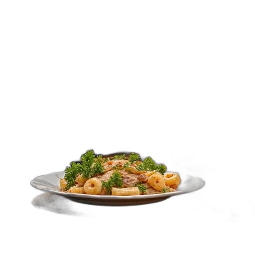 food, crown, 3d render, buffet transparent PNG cut-out