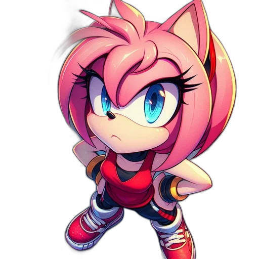 pixel art, concept art, anime, 3d render transparent PNG cut-out