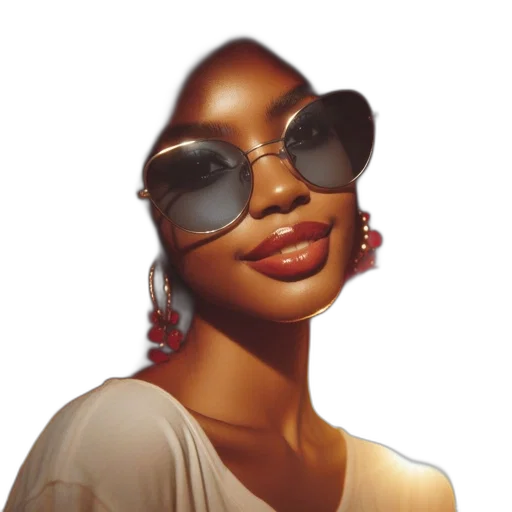 face, jewelry, photorealistic, oil painting transparent PNG cut-out