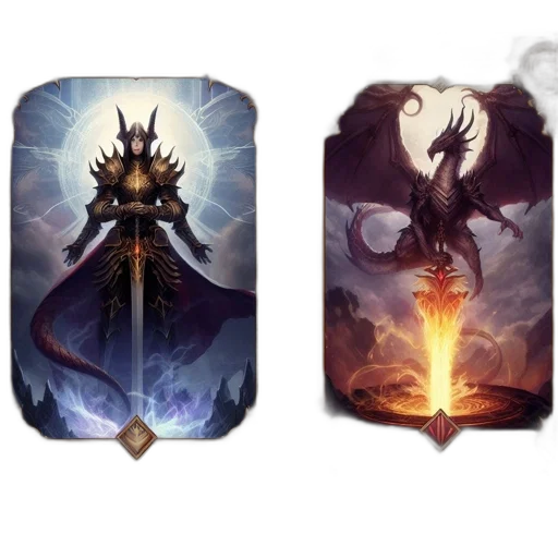 concept art, fantasy art, pixel art, dark transparent PNG cut-out