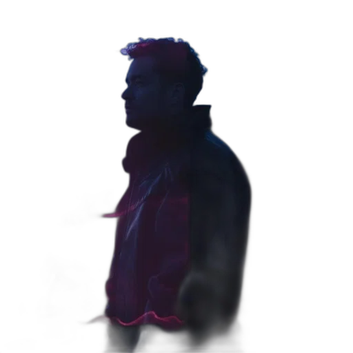 jacket, face, staff, creature transparent PNG cut-out