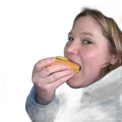 food, creature, face, jacket transparent PNG cut-out