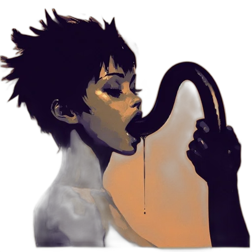 mask, creature, face, concept art transparent PNG cut-out