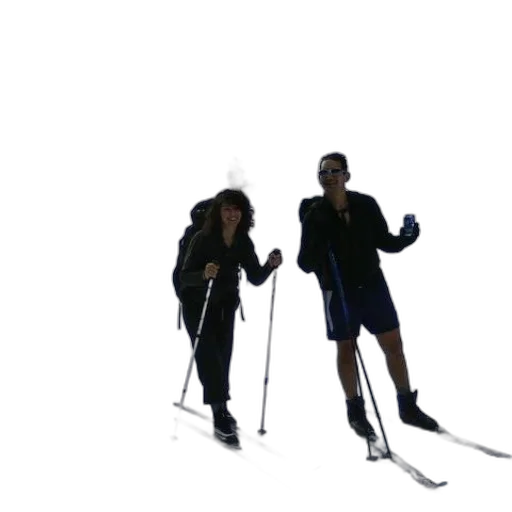 staff, concept art, snow, two transparent PNG cut-out