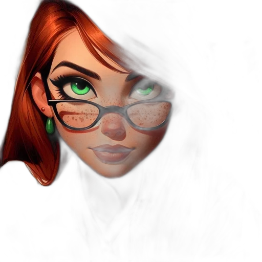 face, mask, staff, cartoon transparent PNG cut-out