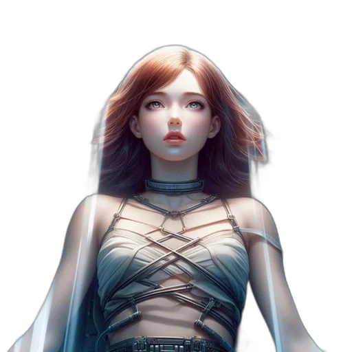 dress, face, jewelry, mask transparent PNG cut-out